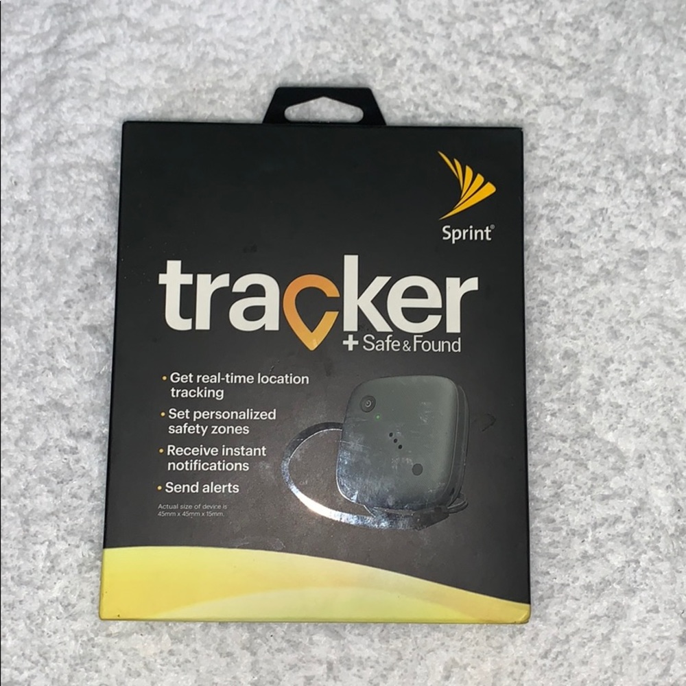 Sprint tracker + safe & found